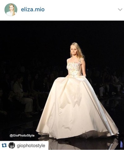 Repost Modella Eliza Mio - Sposa Italia - GioPhotoStyle - Giovanna Galleno - 21mag16